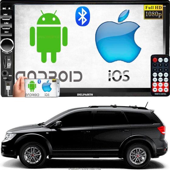 Central Multimidia Som Player Mp5 Android Ios Fiat Freemont Menor preço em Central Multimidia Som Player Mp5 Android Ios Fiat Freemont