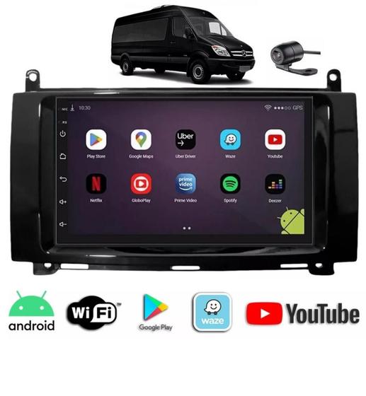 Imagem de Central Multimidia Sprinter 415 515 2013 2014 2015 2016 2017 2018 2019 Android Gps Wifi