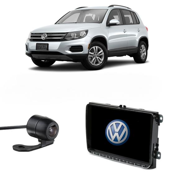 Imagem de Central Multimidia Tiguan 2012 2013 2014 2015 2016 2017 Android Auto Carplay 9 polegadas