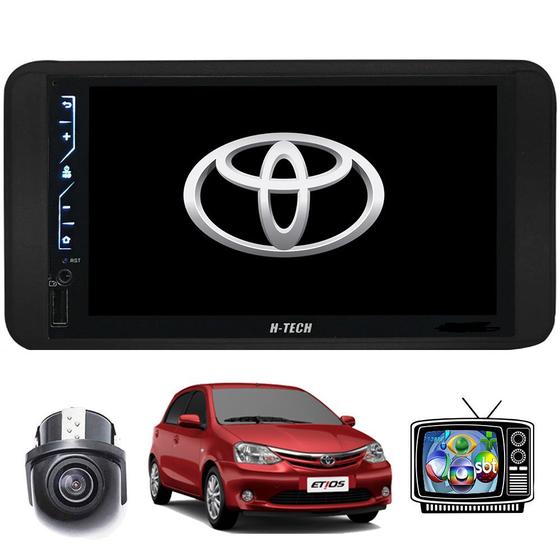 Central Multimídia Toyota Etios 2013 2014 2015 2016 2017 MP5 TV - H ...