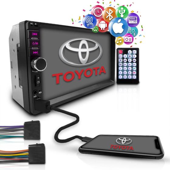 Imagem de Central Multimidia Universal Mp5 Espelha Android Ios Toyota