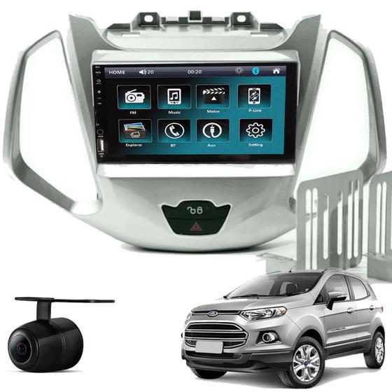 Imagem de Central Multimídia Usb Bt Ford Ecosport 2015 E 2016 Prata