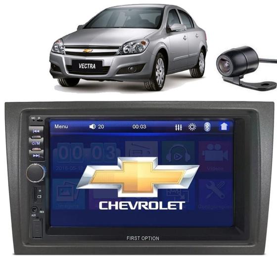 Imagem de Central Multimidia Vectra 2010 Mp5 Espelhamento Moldura Câmera De Ré
