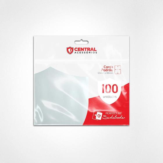 Imagem de Central Perfect Fit Sideloader 100 un Sleeves Transparente