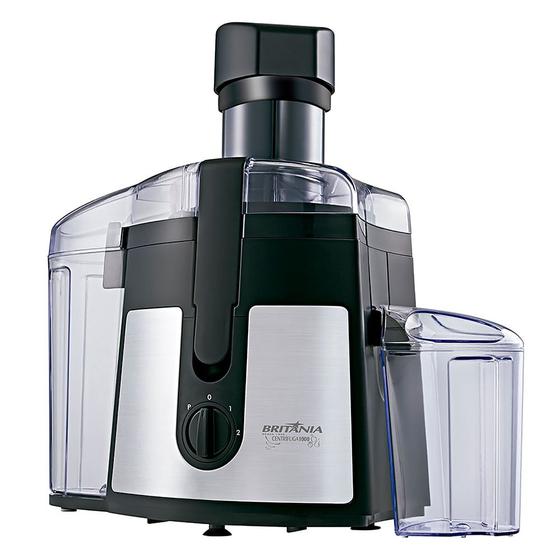 Centrífuga de Alimentos Britânia Juicer 1000 800W Menor preço em Centrífuga de Alimentos Britânia Juicer 1000 800W