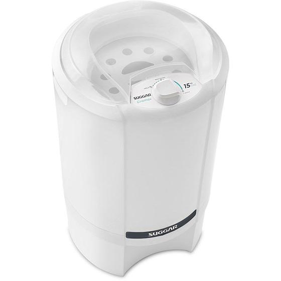 Centrifuga de Roupas Giromax 15 Kg Branca Suggar Menor preço em Centrifuga de Roupas Giromax 15 Kg Branca Suggar