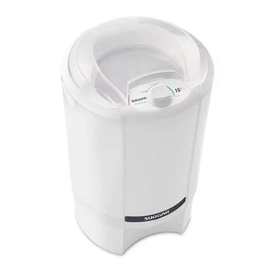 Imagem de Centrifuga de Roupas Giromax 15Kg Branco 127v Suggar - CT1501BR