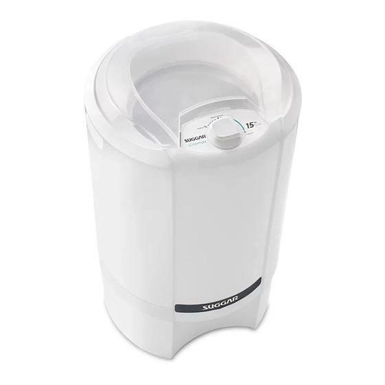 Imagem de Centrifuga de Roupas Giromax 15kg Suggar CT150 Branco