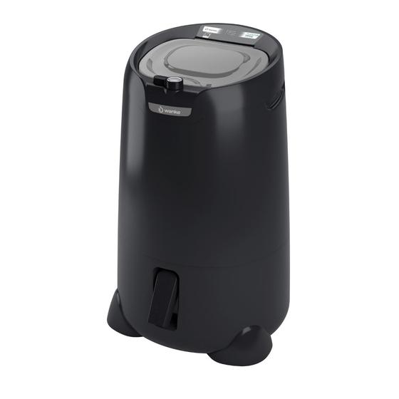 Imagem de Centrifuga De Roupas Máquina Secadora Elétrica Tanquinho 292 W 127 V 60Hz Lavanderia Wanke Preto