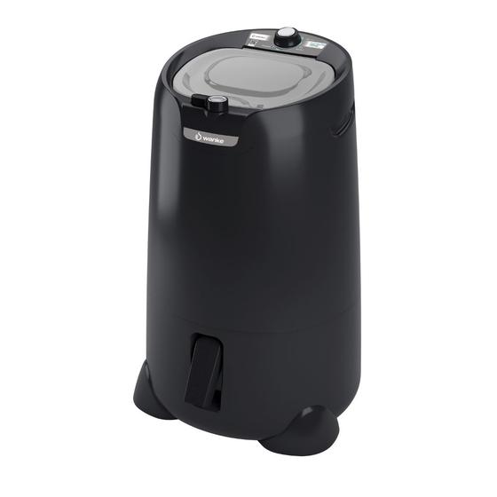 Imagem de Centrifuga De Roupas Máquina Secadora Elétrica Tanquinho 292 W 127 V 60Hz Lavanderia Wanke Preto