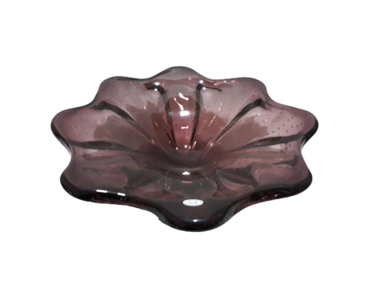 Imagem de Centro de mesa de cristal murano cor rubi