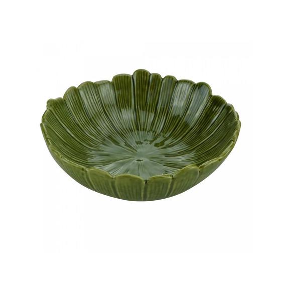 Imagem de Centro de Mesa Decorativo Cerâmica Verde - 20cm - Class Home