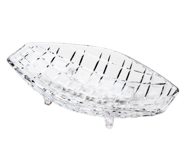 Imagem de Centro Mesa Cristal Oval Deli 26x15cm