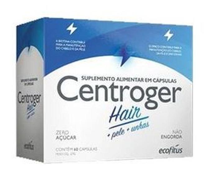 Imagem de Centroger Hair 60 cápsulas - Tratamento de pele e unhas - Ecofitus