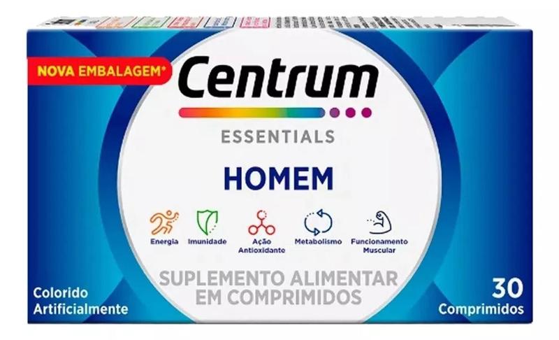 Imagem de Centrum Essentials Homem Com 30 Comprimidos