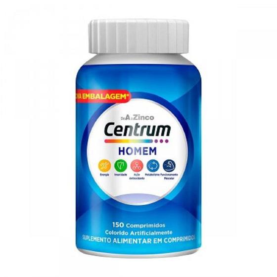 Imagem de Centrum Essentials Homem Multivitaminico c/150 azul original