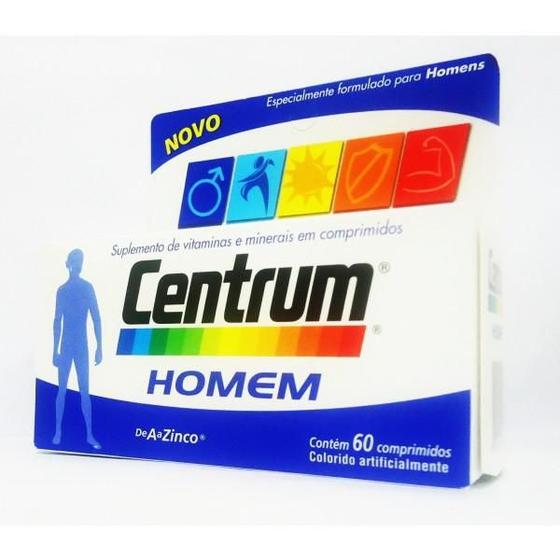 Imagem de Centrum Homem 60 Comprimidos