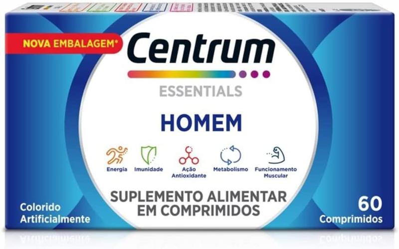 Imagem de Centrum Homem De A- Zinco C/ 60 Comprimidos