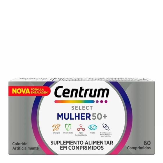 Imagem de Centrum Select Mulher 50+ C/ 60 Comprimidos