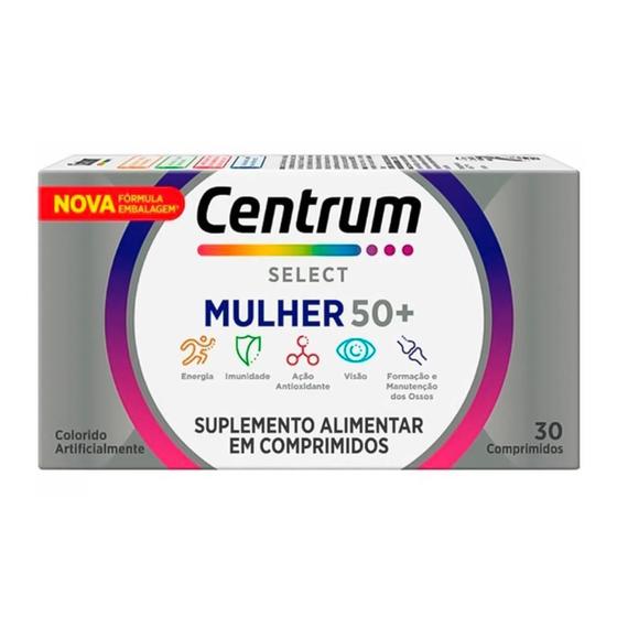 Imagem de Centrum select mulher com 30 comprimidos