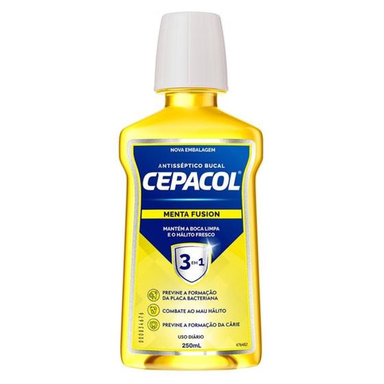 Imagem de Cepacol solução 250ml menta fusion