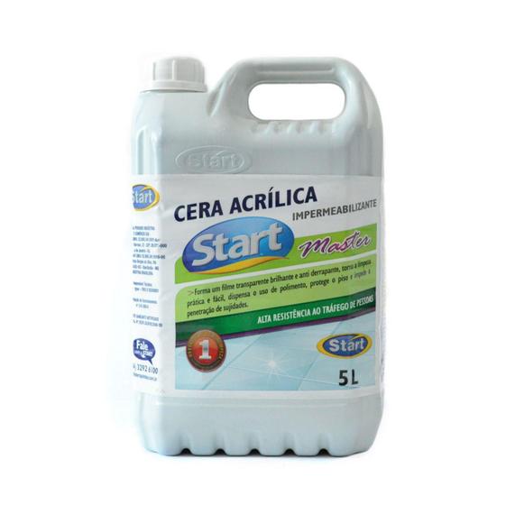 Imagem de Cera Acrílica 5 Litros Impermeabilizante Antiderrapante - START