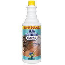 Cera antiderrapante pisos acetinada duratto 1.0 litro Menor preço em Cera antiderrapante pisos acetinada duratto 1.0 litro