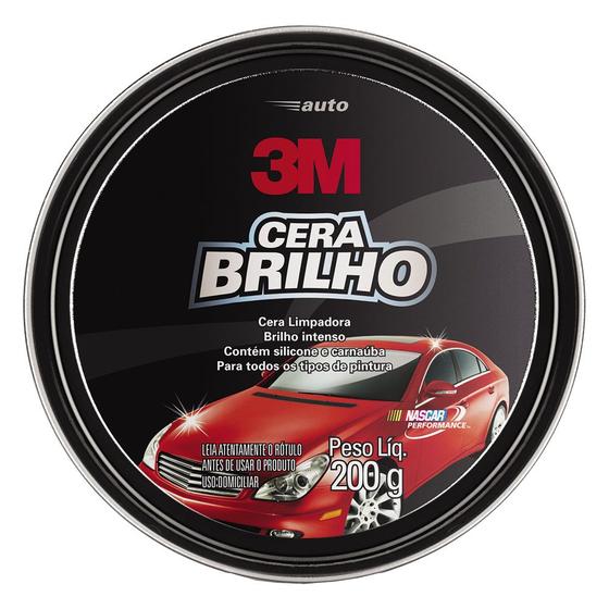 Imagem de Cera Automotiva Brilho 3M 200 Gramas