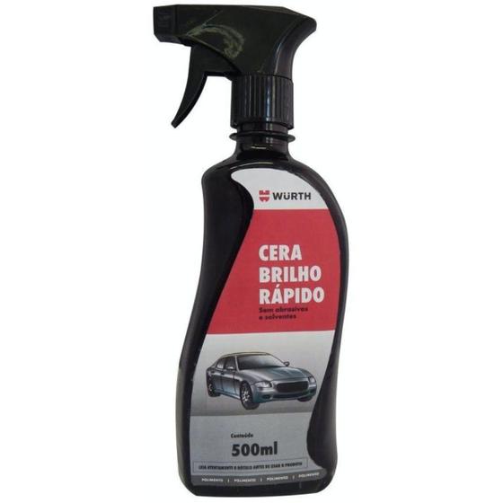 Imagem de Cera brilho rapido 500ml - wurth