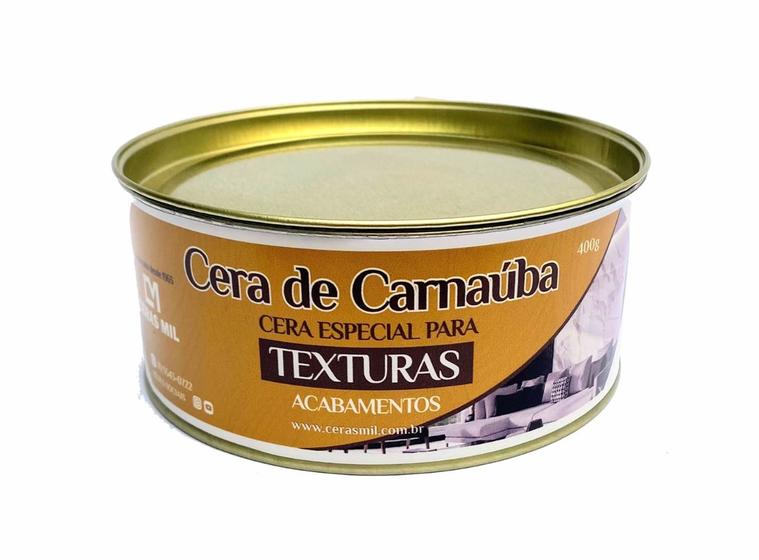 Imagem de Cera Carnauba texturas e acabamentos marmoratos cimento queimado madeiras em geral