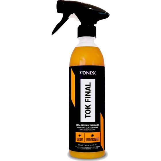 Cera Carnauba Tok Final Vonixx 500ml Protege Realca o Brilho é boa?