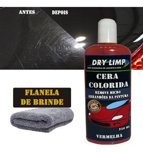 Cera Colorida Automotiva Dry Limp Tira Riscos Superficiais - Cera ...