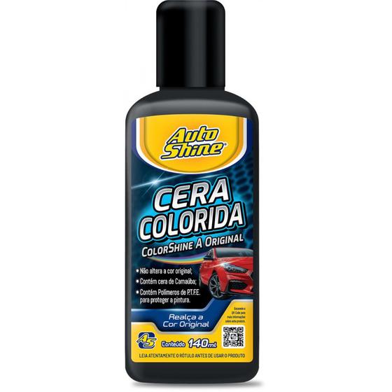 Imagem de Cera colorshine preto autoshine 140ml