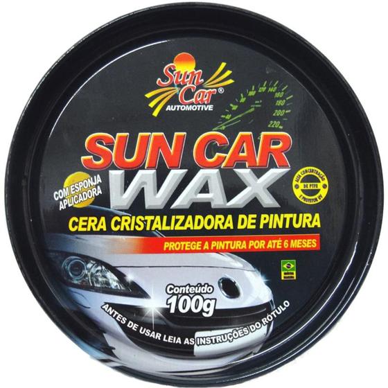 Imagem de Cera Cristalizadora Wax 100 g Suncar - Sun car