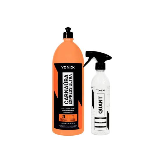 Cera de carnaúba automotiva express ultra 1,5l Vonixx + pulverizador borrifador quant Vonixx Menor preço em Cera de carnaúba automotiva express ultra 1,5l Vonixx + pulverizador borrifador quant Vonixx