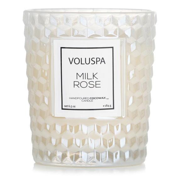 Imagem de Cera de coco perfumada Candle Voluspa Milk Rose 40h Burn