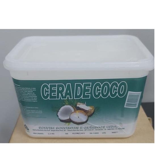 Imagem de Cera de coco solven pote 1,5 kg