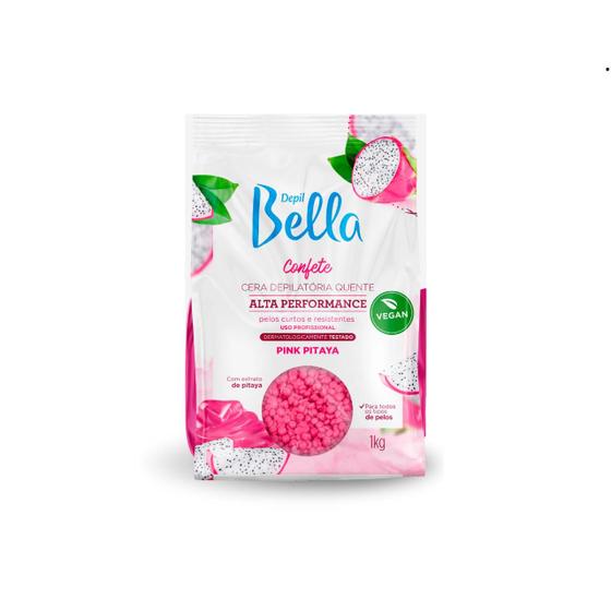 Imagem de Cera Depil Bella Confete Pink Pitaya 1kg