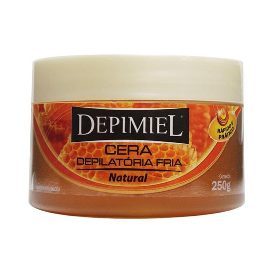 Imagem de Cera Depilatória Fria Natural 250g - Depimiel