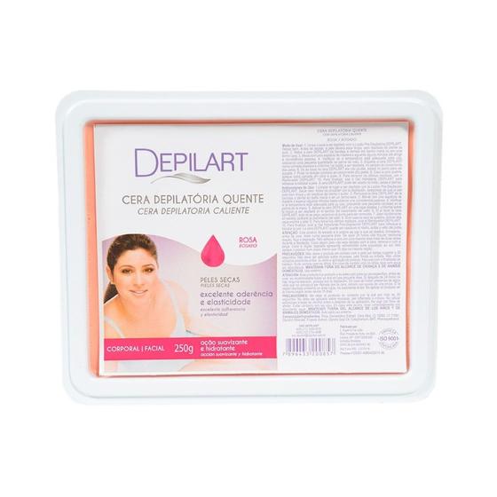 Imagem de Cera Depilatória Quente Rosa 250g - Depilart