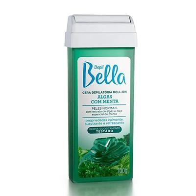 Imagem de Cera Depilatória Roll-On Depil Bella Algas e Menta 100g