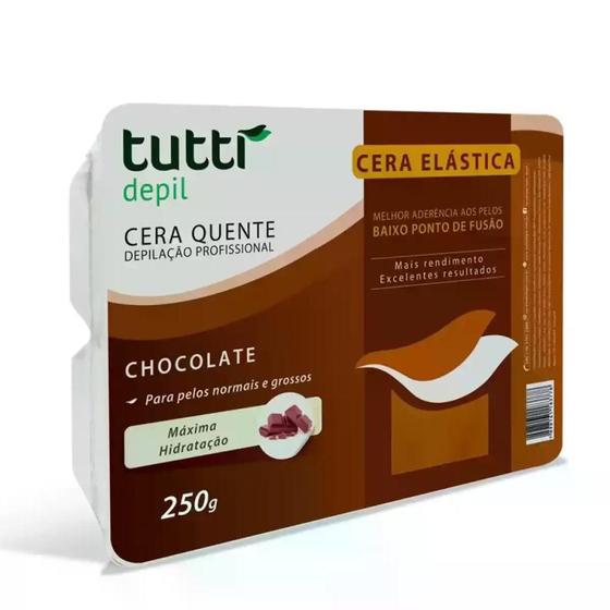 Imagem de Cera Elástica Chocolate Tutti Depil 250G