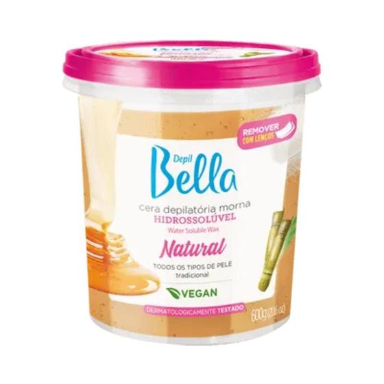 Imagem de Cera hidrossoluvel natural 600g depil bella