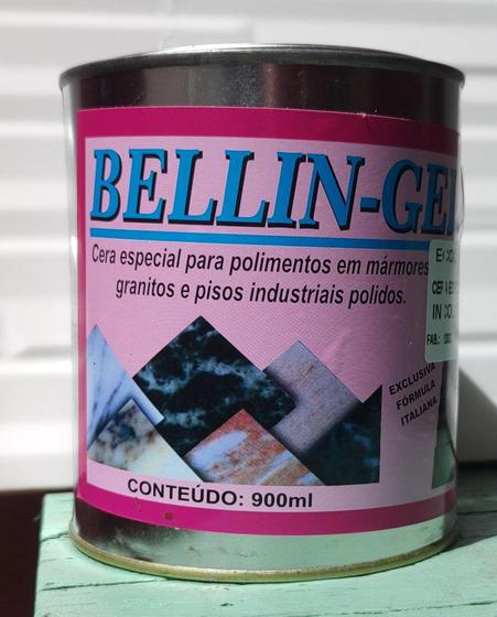 Imagem de Cera Incolor Para Pisos de Mármores, Granitos e Industriais Polidos BELLIN-GEL