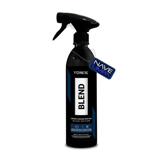 Imagem de Cera líquida blend black carnaúba wax - spray 500ml - vonixx