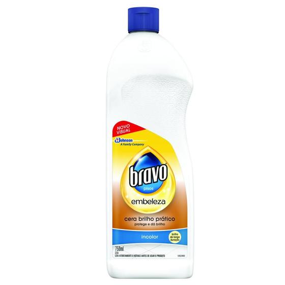 Imagem de Cera Líquida Bravo Brilho Prático Incolor 750ml