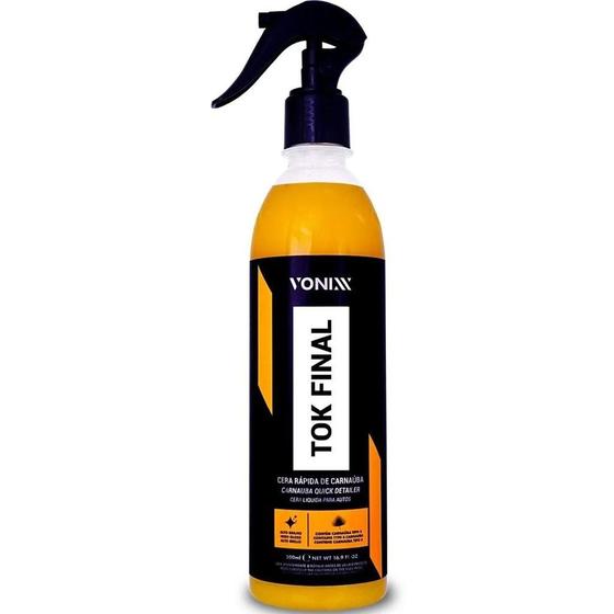 Cera Líquida Carnaúba Proteção Tok Final - Vonixx 500ml Menor preço em Cera Líquida Carnaúba Proteção Tok Final - Vonixx 500ml