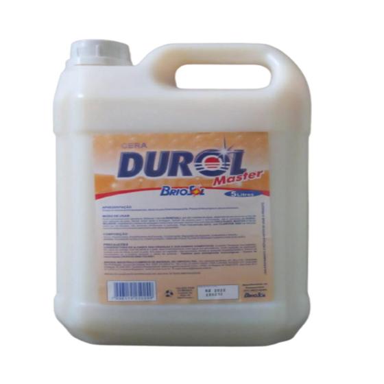 Imagem de Cera Liquida Durol 5l Resina Acrilica Briosol Master Brilho