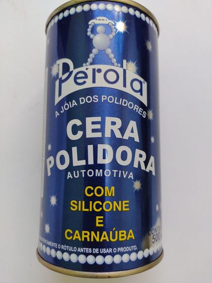 Imagem de Cera liquida polidora automotivacom silicone e carnauba - 500ml