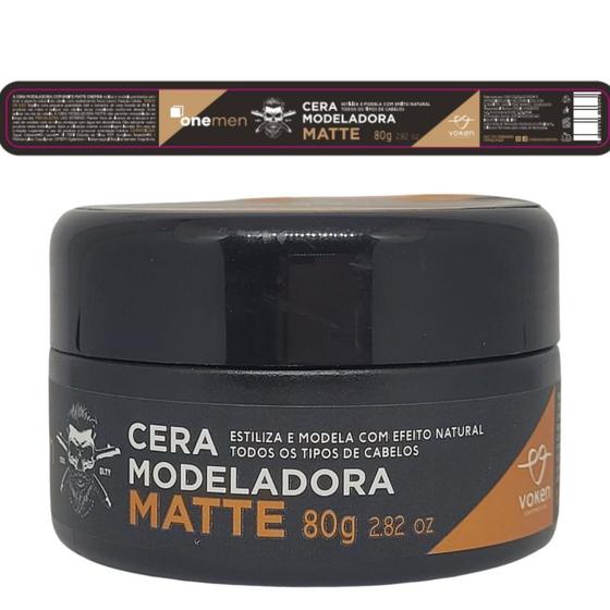 Imagem de Cera Modeladora - OneMen Matte Voken 80g